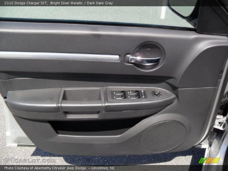 Bright Silver Metallic / Dark Slate Gray 2010 Dodge Charger SXT