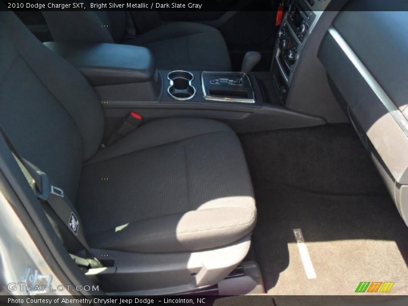 Bright Silver Metallic / Dark Slate Gray 2010 Dodge Charger SXT
