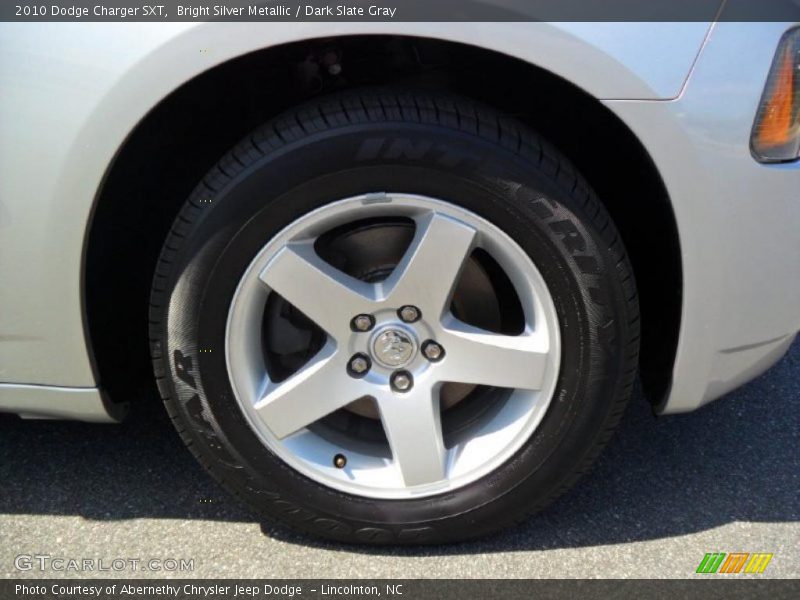 Bright Silver Metallic / Dark Slate Gray 2010 Dodge Charger SXT