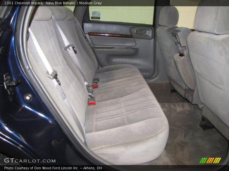Navy Blue Metallic / Medium Gray 2001 Chevrolet Impala