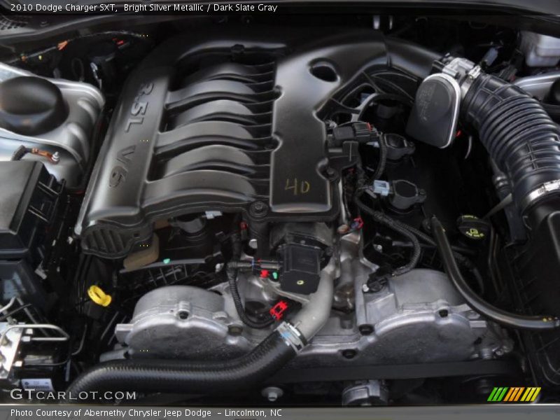 Bright Silver Metallic / Dark Slate Gray 2010 Dodge Charger SXT