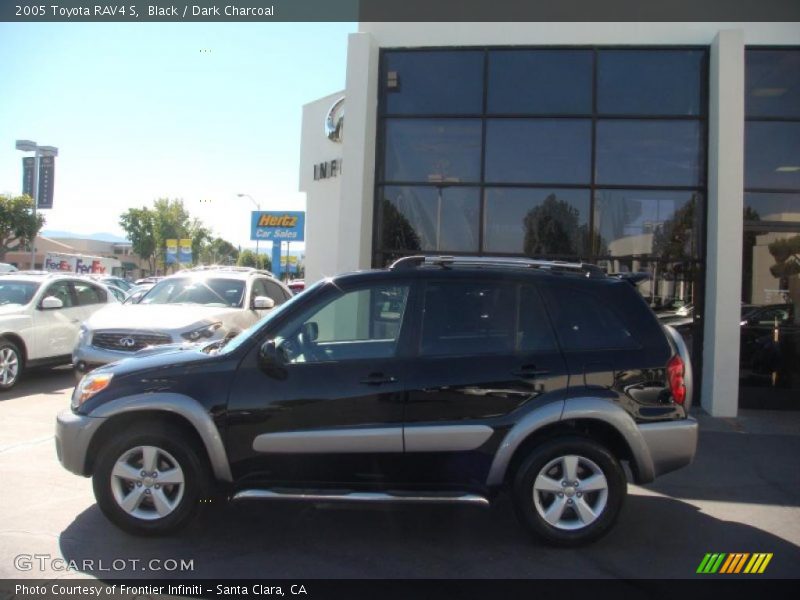 Black / Dark Charcoal 2005 Toyota RAV4 S