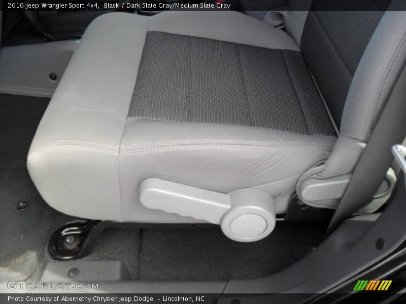 Black / Dark Slate Gray/Medium Slate Gray 2010 Jeep Wrangler Sport 4x4