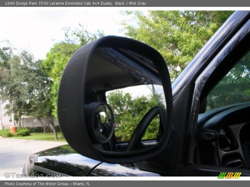 Black / Mist Gray 1999 Dodge Ram 3500 Laramie Extended Cab 4x4 Dually