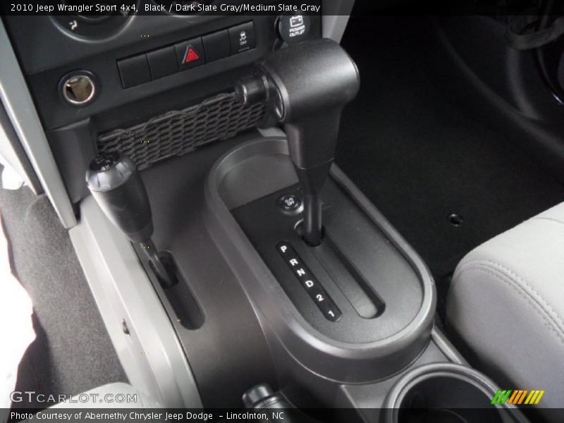 Black / Dark Slate Gray/Medium Slate Gray 2010 Jeep Wrangler Sport 4x4