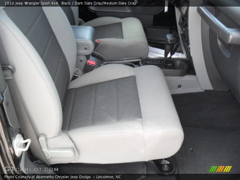 Black / Dark Slate Gray/Medium Slate Gray 2010 Jeep Wrangler Sport 4x4
