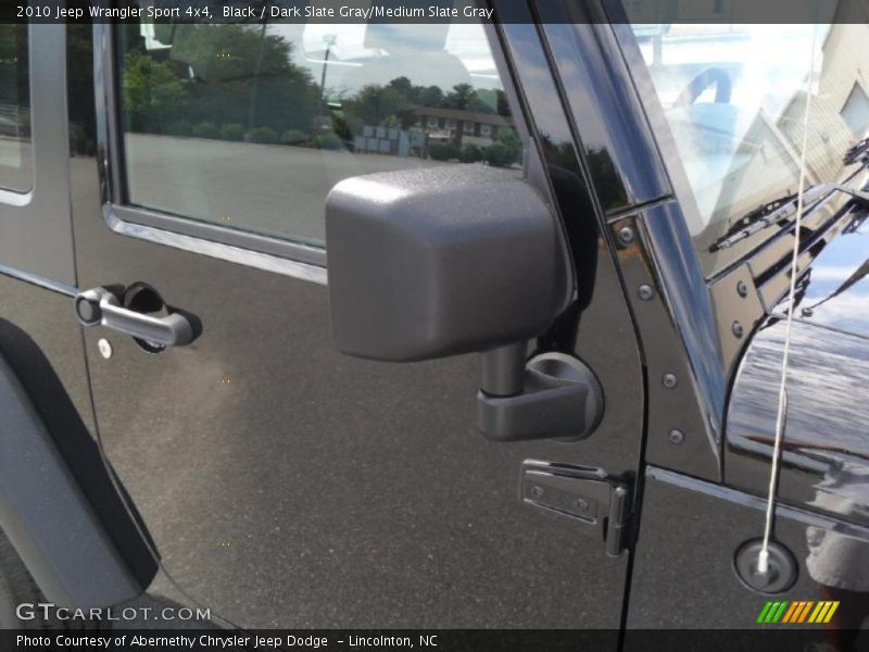 Black / Dark Slate Gray/Medium Slate Gray 2010 Jeep Wrangler Sport 4x4