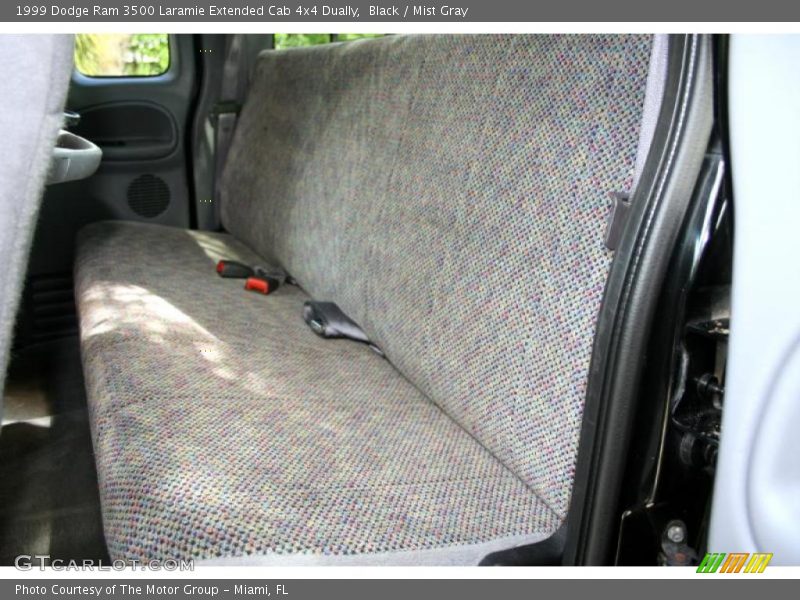 Black / Mist Gray 1999 Dodge Ram 3500 Laramie Extended Cab 4x4 Dually
