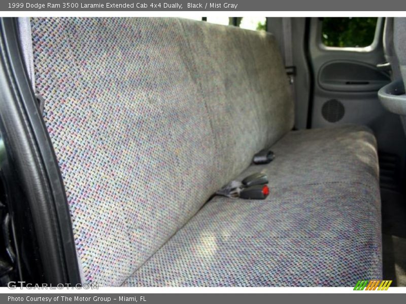 Black / Mist Gray 1999 Dodge Ram 3500 Laramie Extended Cab 4x4 Dually