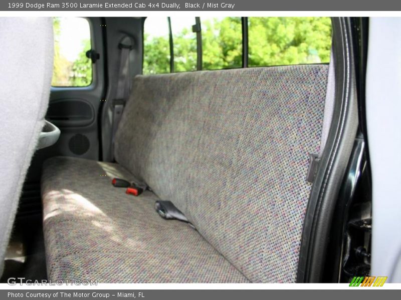 Black / Mist Gray 1999 Dodge Ram 3500 Laramie Extended Cab 4x4 Dually