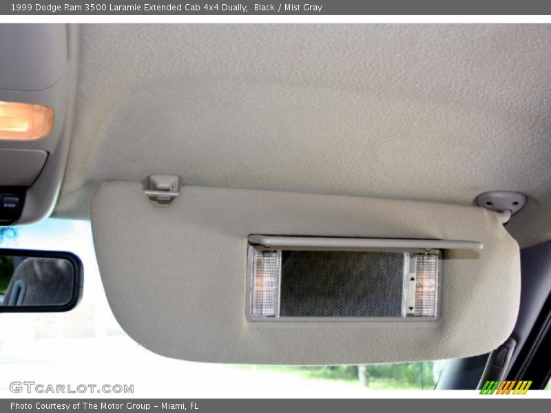 Black / Mist Gray 1999 Dodge Ram 3500 Laramie Extended Cab 4x4 Dually