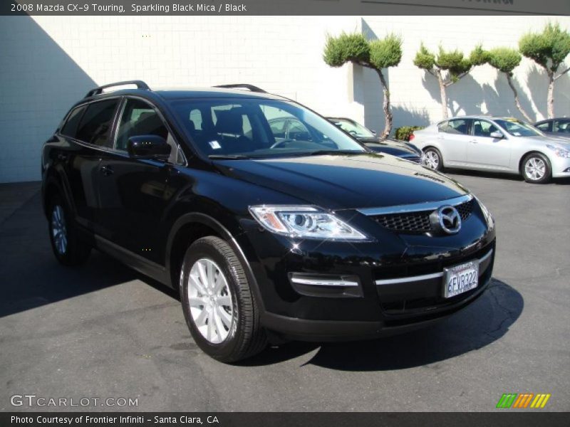 Sparkling Black Mica / Black 2008 Mazda CX-9 Touring
