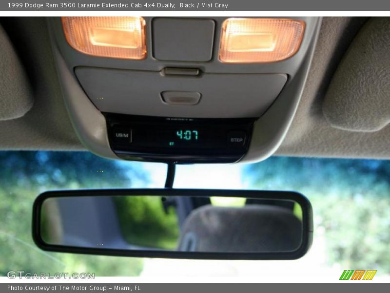 Black / Mist Gray 1999 Dodge Ram 3500 Laramie Extended Cab 4x4 Dually