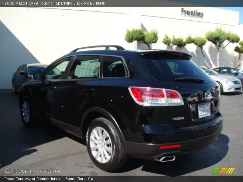 Sparkling Black Mica / Black 2008 Mazda CX-9 Touring