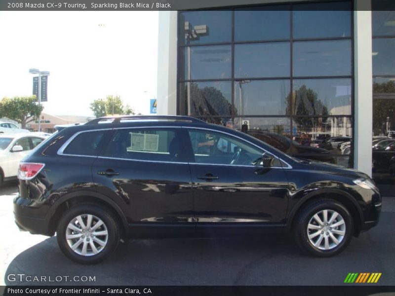 Sparkling Black Mica / Black 2008 Mazda CX-9 Touring