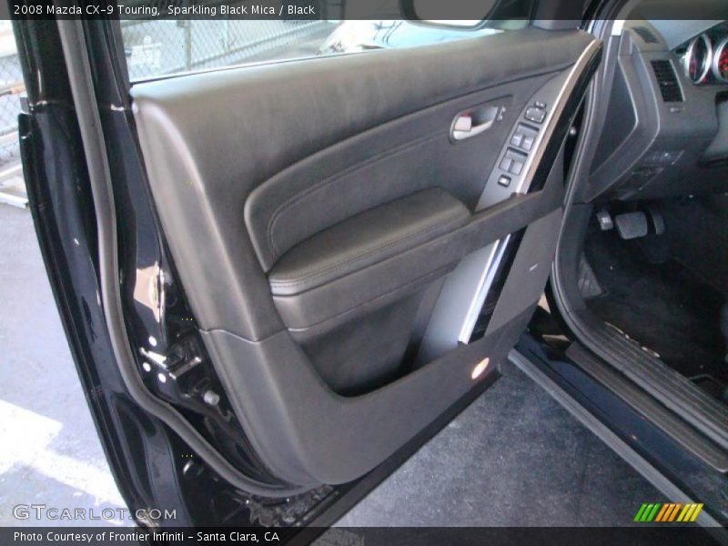 Sparkling Black Mica / Black 2008 Mazda CX-9 Touring