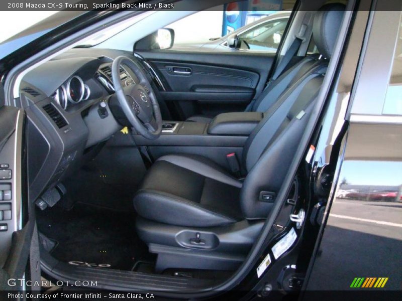 Sparkling Black Mica / Black 2008 Mazda CX-9 Touring