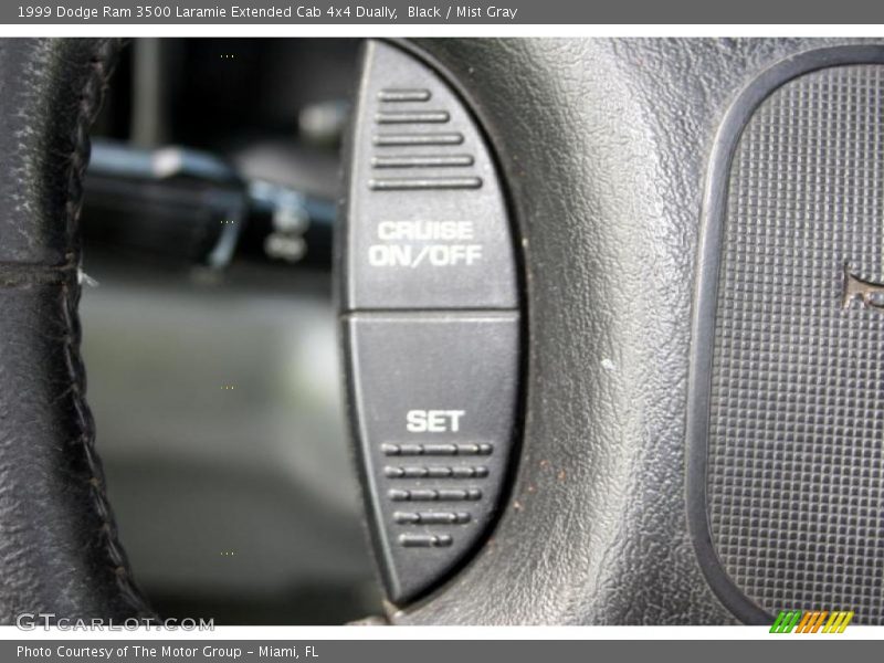 Black / Mist Gray 1999 Dodge Ram 3500 Laramie Extended Cab 4x4 Dually