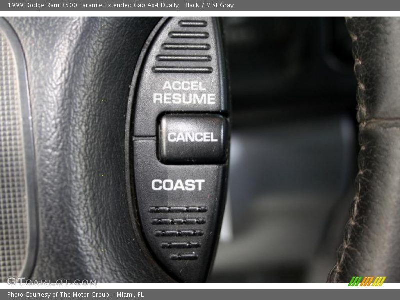 Black / Mist Gray 1999 Dodge Ram 3500 Laramie Extended Cab 4x4 Dually