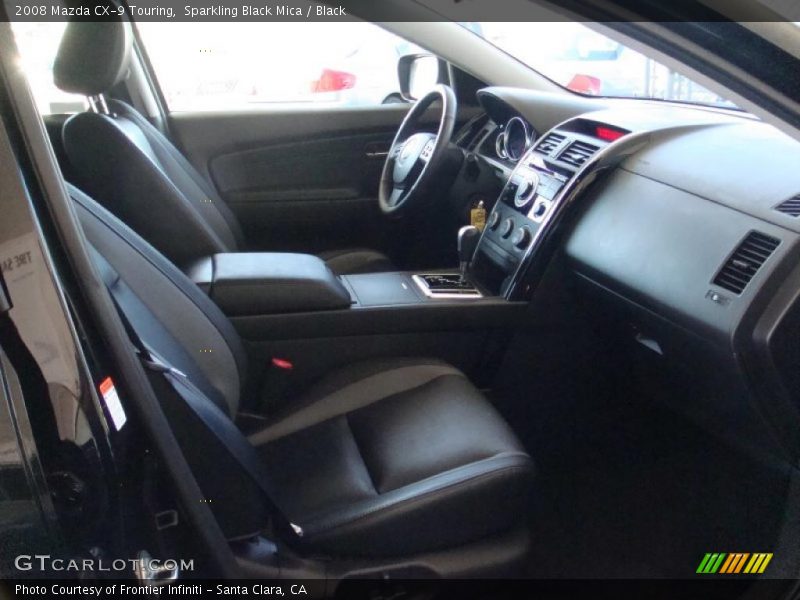Sparkling Black Mica / Black 2008 Mazda CX-9 Touring