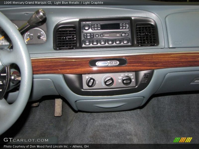 Light Blue Metallic / Light Graphite 1996 Mercury Grand Marquis GS