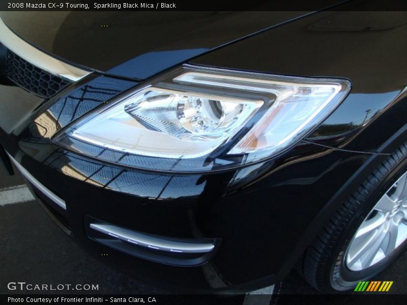 Sparkling Black Mica / Black 2008 Mazda CX-9 Touring