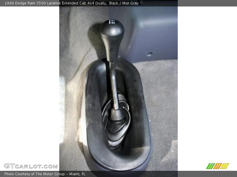 Black / Mist Gray 1999 Dodge Ram 3500 Laramie Extended Cab 4x4 Dually