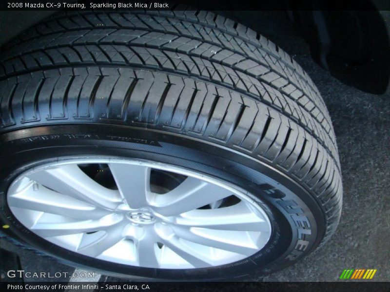 Sparkling Black Mica / Black 2008 Mazda CX-9 Touring