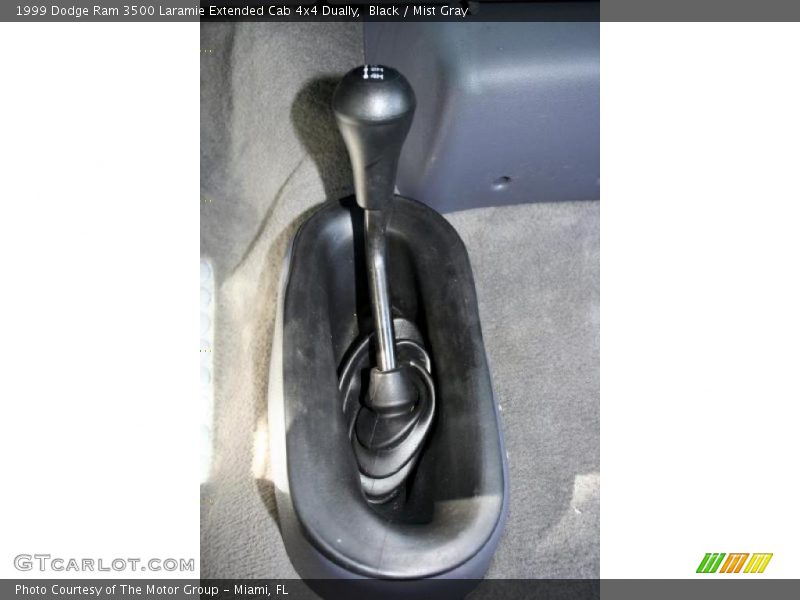 Black / Mist Gray 1999 Dodge Ram 3500 Laramie Extended Cab 4x4 Dually