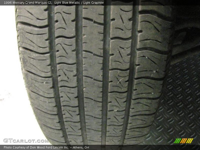 Light Blue Metallic / Light Graphite 1996 Mercury Grand Marquis GS