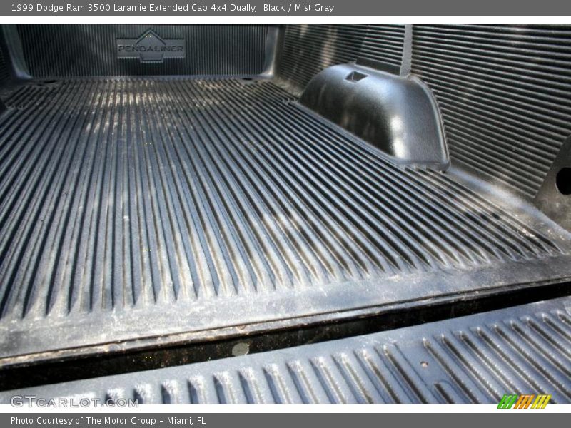 Black / Mist Gray 1999 Dodge Ram 3500 Laramie Extended Cab 4x4 Dually