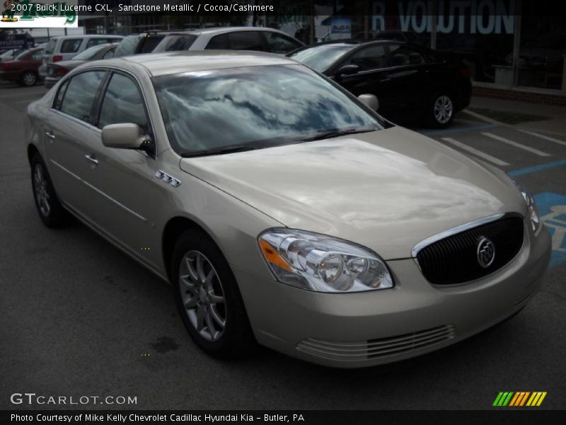 Sandstone Metallic / Cocoa/Cashmere 2007 Buick Lucerne CXL