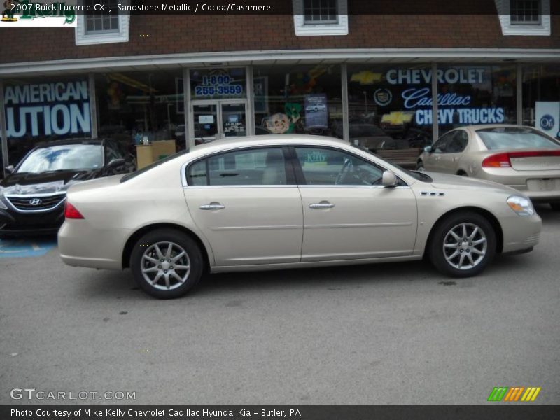 Sandstone Metallic / Cocoa/Cashmere 2007 Buick Lucerne CXL