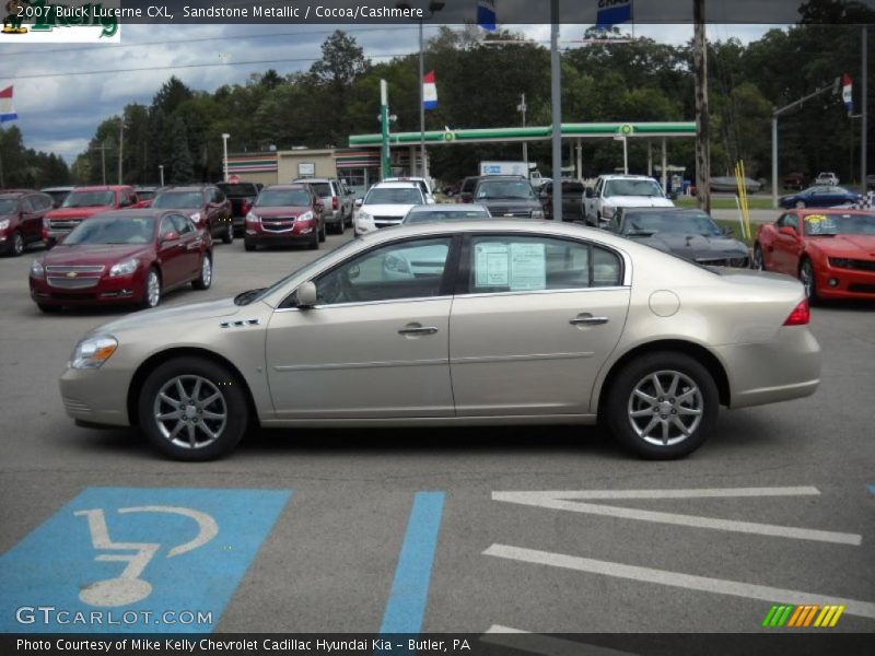 Sandstone Metallic / Cocoa/Cashmere 2007 Buick Lucerne CXL