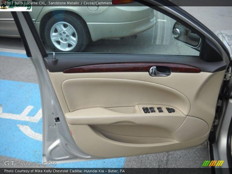 Sandstone Metallic / Cocoa/Cashmere 2007 Buick Lucerne CXL