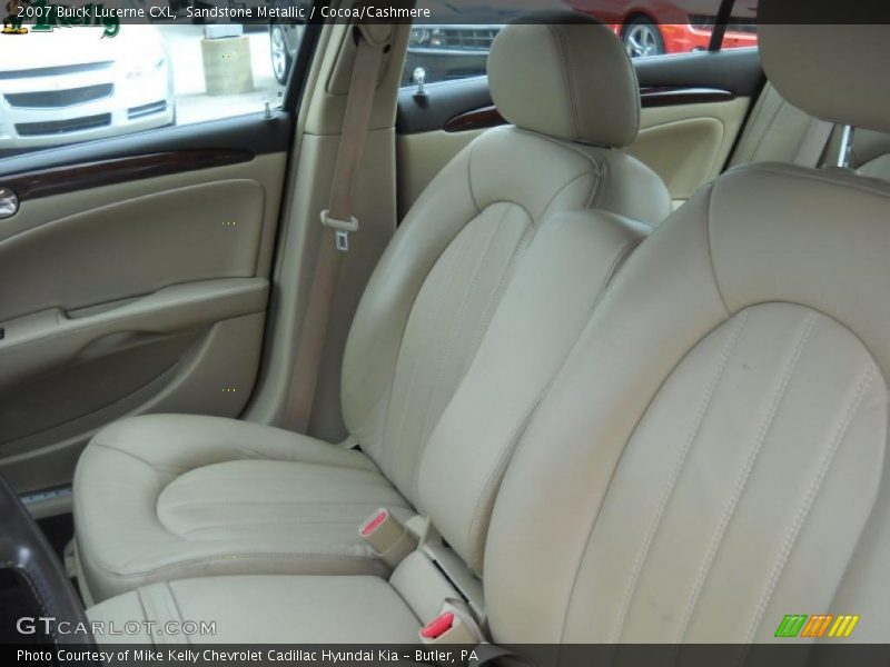 Sandstone Metallic / Cocoa/Cashmere 2007 Buick Lucerne CXL