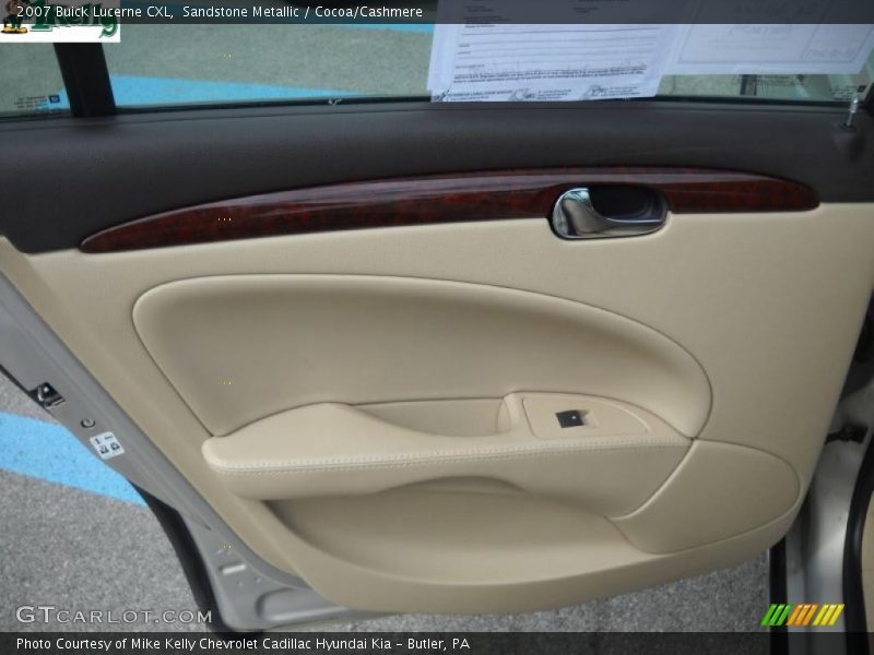 Sandstone Metallic / Cocoa/Cashmere 2007 Buick Lucerne CXL