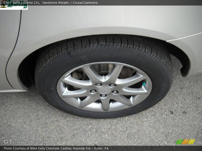 Sandstone Metallic / Cocoa/Cashmere 2007 Buick Lucerne CXL