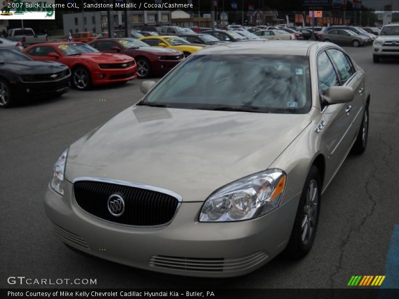 Sandstone Metallic / Cocoa/Cashmere 2007 Buick Lucerne CXL