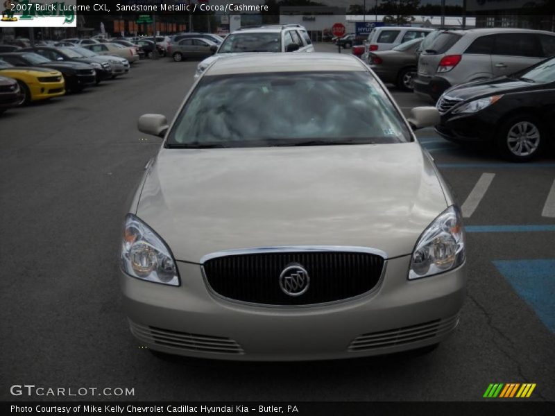 Sandstone Metallic / Cocoa/Cashmere 2007 Buick Lucerne CXL