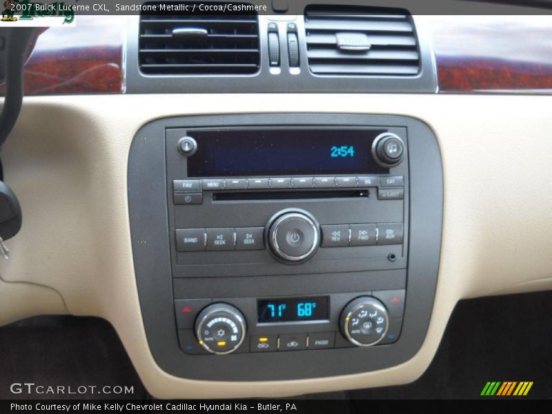 Sandstone Metallic / Cocoa/Cashmere 2007 Buick Lucerne CXL