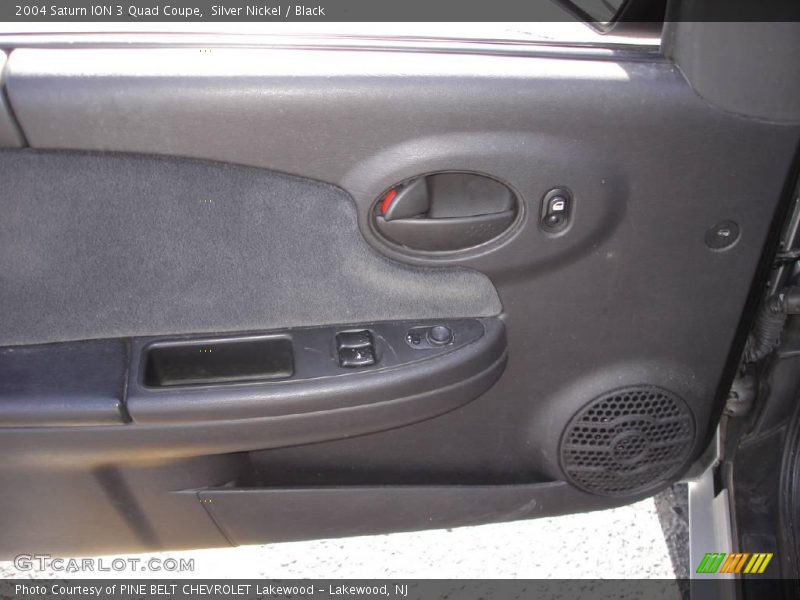 Silver Nickel / Black 2004 Saturn ION 3 Quad Coupe