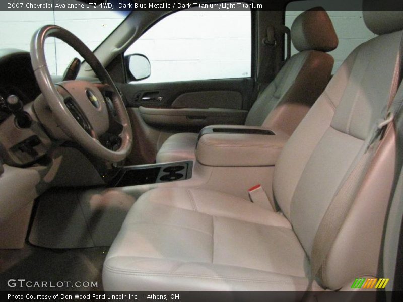 Dark Blue Metallic / Dark Titanium/Light Titanium 2007 Chevrolet Avalanche LTZ 4WD