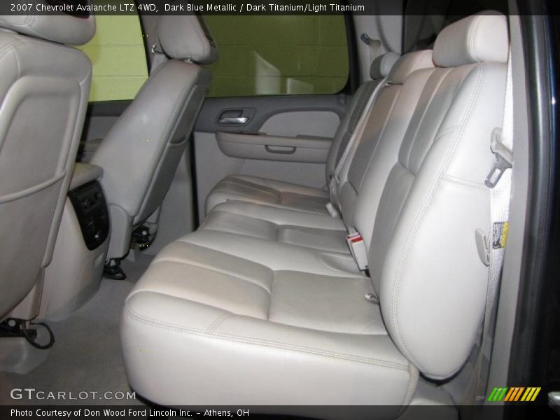 Dark Blue Metallic / Dark Titanium/Light Titanium 2007 Chevrolet Avalanche LTZ 4WD