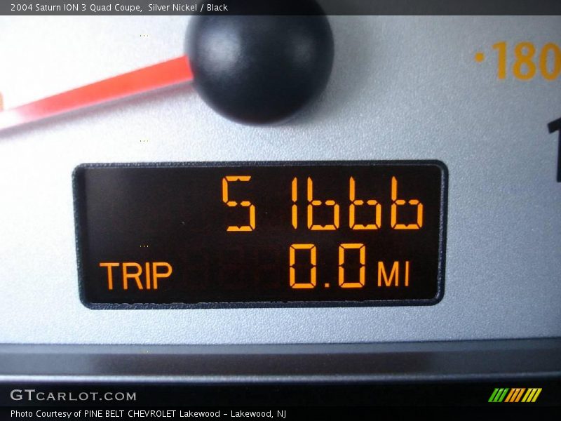 Silver Nickel / Black 2004 Saturn ION 3 Quad Coupe