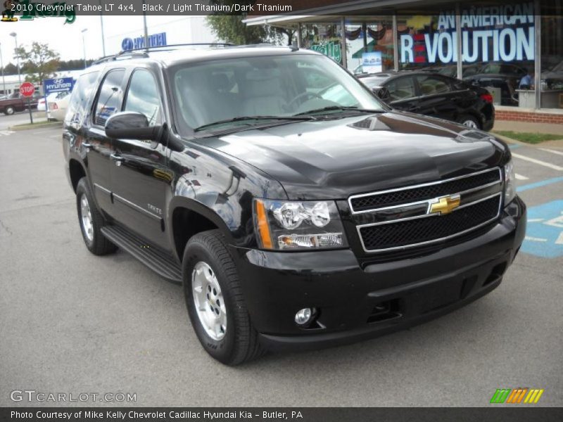 Black / Light Titanium/Dark Titanium 2010 Chevrolet Tahoe LT 4x4