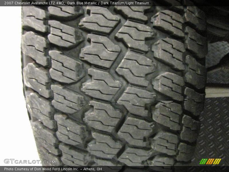 Dark Blue Metallic / Dark Titanium/Light Titanium 2007 Chevrolet Avalanche LTZ 4WD