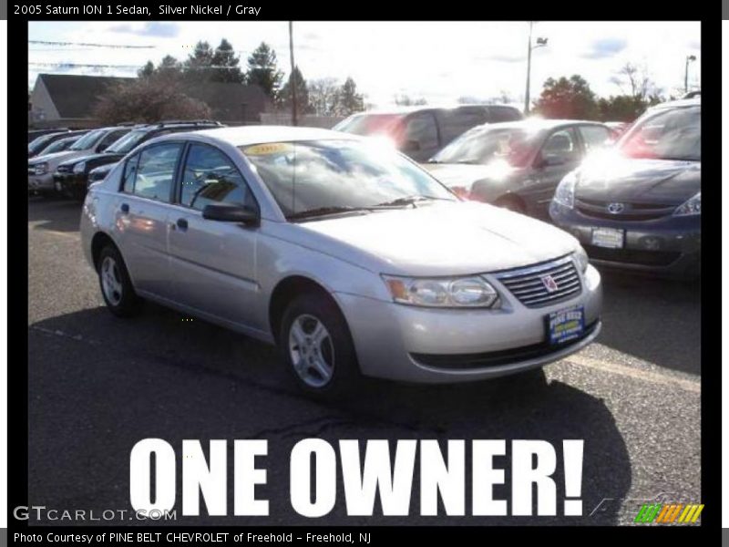 Silver Nickel / Gray 2005 Saturn ION 1 Sedan