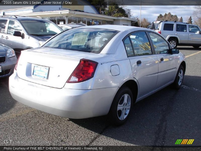 Silver Nickel / Gray 2005 Saturn ION 1 Sedan