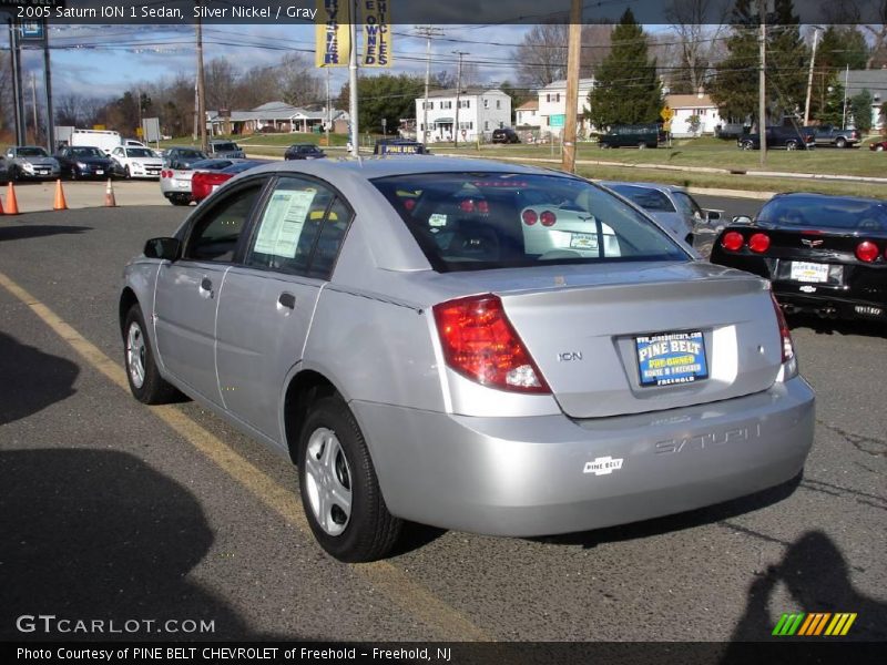 Silver Nickel / Gray 2005 Saturn ION 1 Sedan
